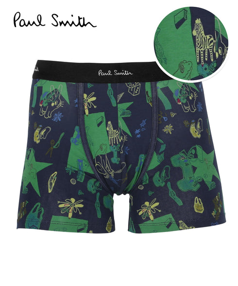 ポールスミス Paul Smith PS PRINTED メンズ ボクサーパンツ 【メール便】 OUTLET SALE_F cts