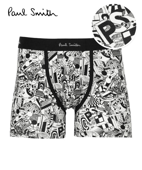 ポールスミス Paul Smith PS PRINTED メンズ ボクサーパンツ 【メール便】 OUTLET SALE_F cts