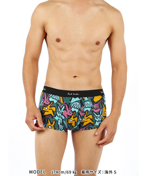 ポールスミス Paul Smith PS PRINTED メンズ ローライズボクサーパンツ 【メール便】 cts