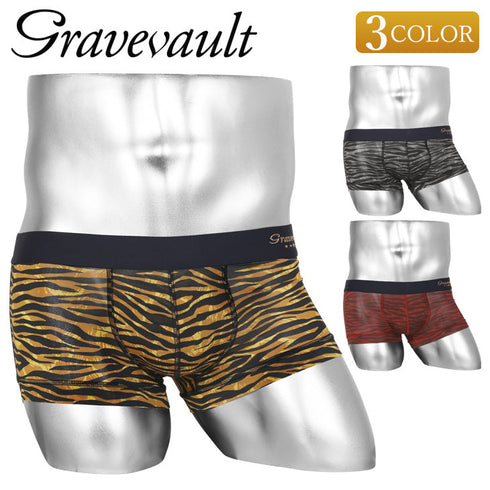 グレイブボールト Gravevault RAIJIN メンズ ローライズボクサーパンツ