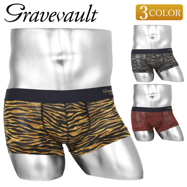 グレイブボールト Gravevault RAIJIN メンズ ローライズボクサーパンツ