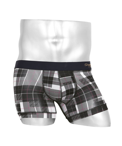 グレイブボールト Gravevault TRIBE CHECK メンズ ショートボクサーパンツ