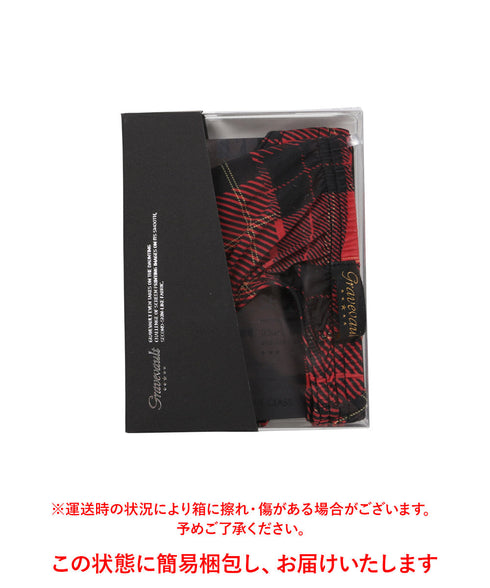 グレイブボールト Gravevault TRIBE CHECK メンズ Tバック