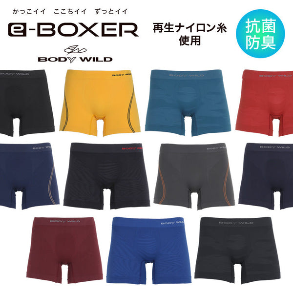 グンゼ GUNZE e-BOXER ロングボクサーパンツ メンズ 【メール便】 cts