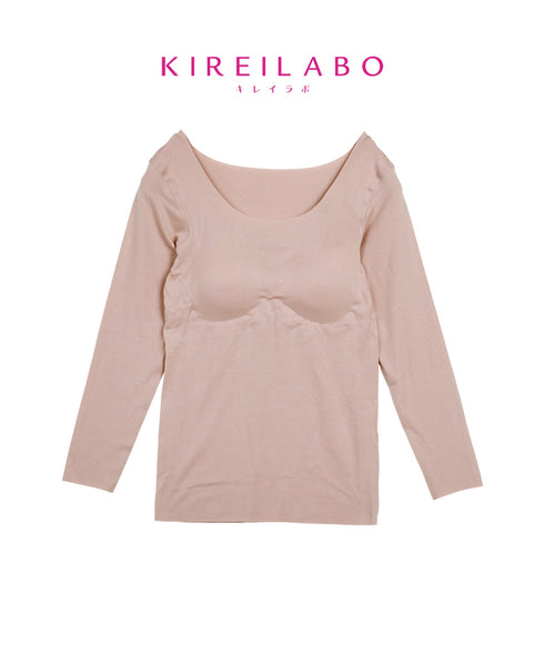 グンゼ GUNZE KIREILABO Fitte 完全無縫製 レディース 8分袖インナー 【メール便】