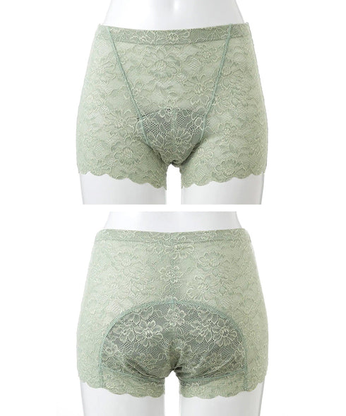 グンゼ GUNZE 吸水型 サニタリー ショーツ トゥシェ 羽根つき対応 総レース|下着 おしゃれ 人気 クリスマス プレゼント 彼女 cts