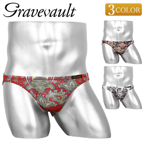 グレイブボールト Gravevault Oriental BANDANA メンズ ビキニ ブリーフ