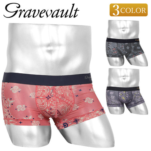 グレイブボールト Gravevault MASK メンズ ローライズボクサーパンツ