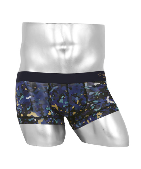 グレイブボールト Gravevault Dry leaves camouflage メンズ ローライズボクサーパンツ