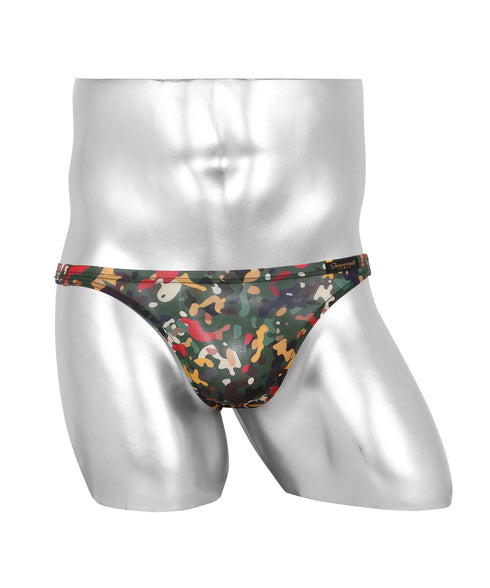 グレイブボールト Gravevault Dry leaves camouflage メンズ Tバック