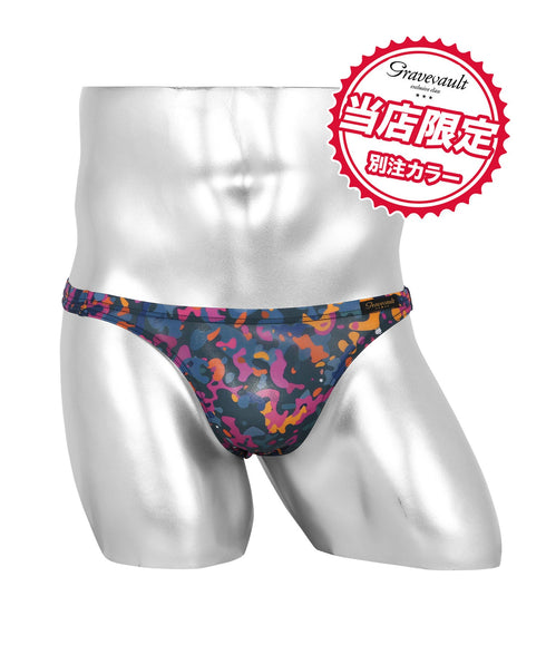 グレイブボールト Gravevault Dry leaves camouflage メンズ Tバック