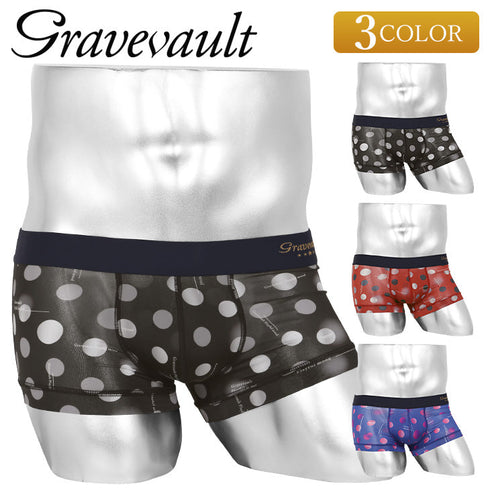 グレイブボールト Gravevault Playful mood メンズ ローライズボクサーパンツ