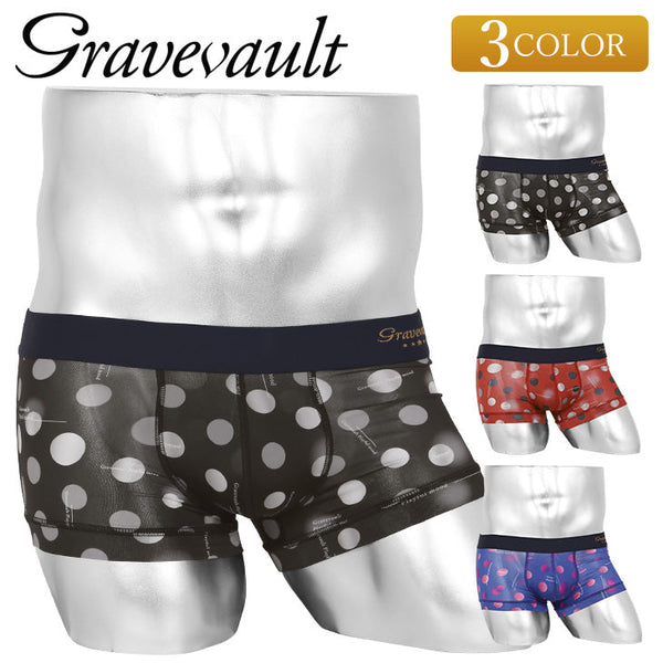 グレイブボールト Gravevault Playful mood メンズ ローライズボクサーパンツ