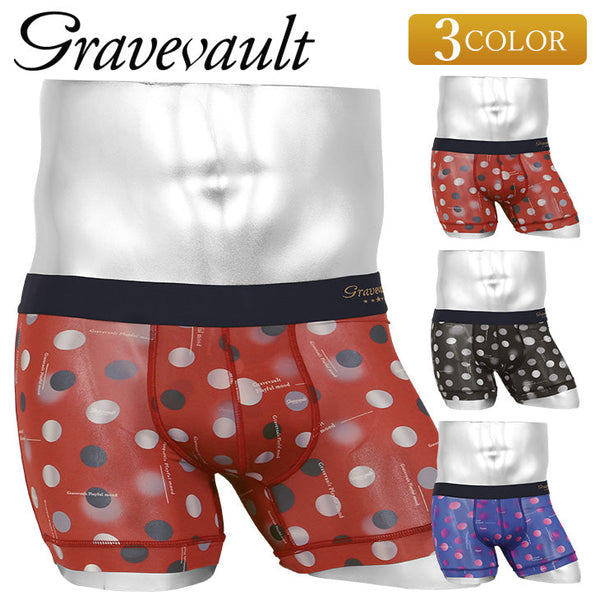 グレイブボールト Gravevault Playful mood メンズ ショートボクサーパンツ