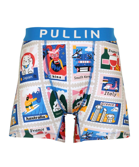 プルイン PULLIN FASHION2 メンズ ロングボクサーパンツ cts プレゼント クリスマス ギフト 彼氏 夫 旦那