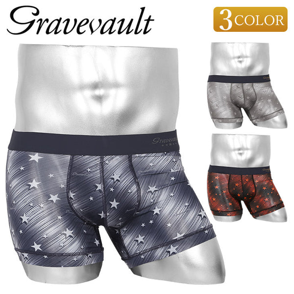 グレイブボールト Gravevault Shelter Star ショート メンズ ボクサーパンツ