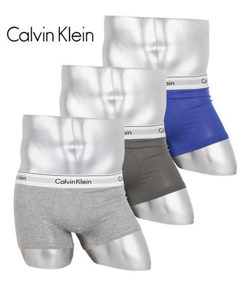 カルバンクライン Calvin Klein 【3枚セット】MODERN COTTON STRETCH メンズ ローライズ ボクサーパンツ cts