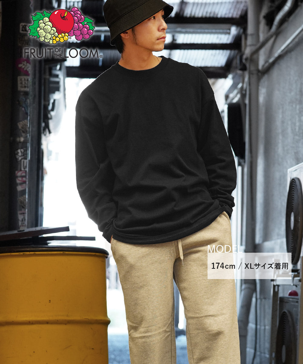 フルーツオブザルーム FRUIT OF THE LOOM FTL 260g カラー L/S ロンT