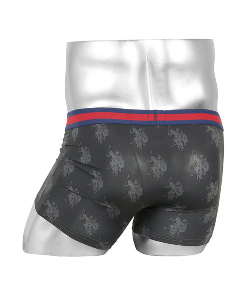 1.ロゴ総柄ブラック