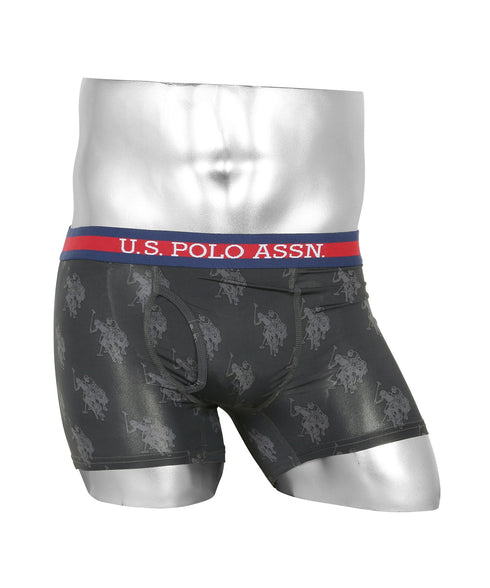 ユーエスポロアッスン U.S.POLO ASSN USPA 総柄 メンズ ボクサーパンツ 【メール便】