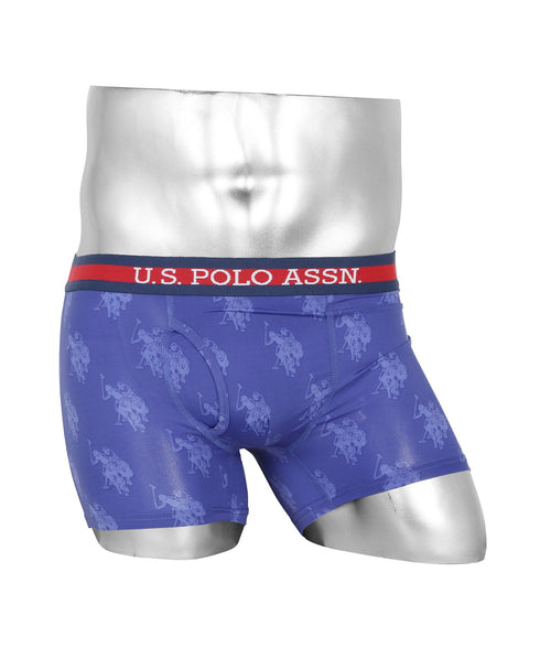ユーエスポロアッスン U.S.POLO ASSN USPA 総柄 メンズ ボクサーパンツ 【メール便】