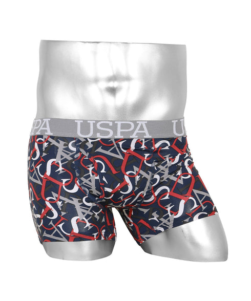 ユーエスポロアッスン U.S.POLO ASSN USPA 総柄 メンズ ボクサーパンツ 【メール便】