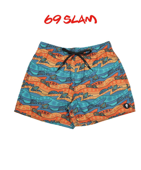 ロックスラム 69SLAM LONG LENGTH BOARDSHORT メンズ サーフパンツ