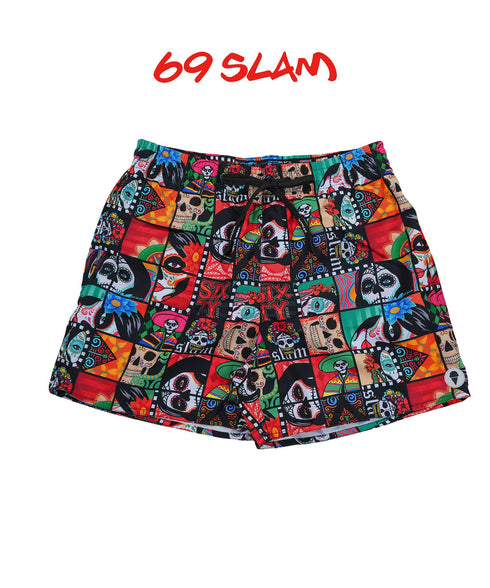 ロックスラム 69SLAM LONG LENGTH BOARDSHORT メンズ サーフパンツ