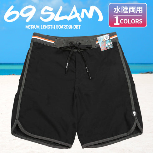 ロックスラム 69SLAM MEDIUM LENGTH BOARDSHORT メンズ サーフパンツ