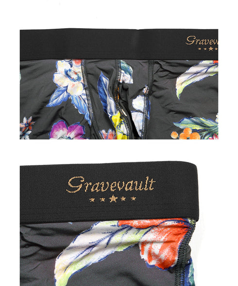 グレイブボールト Gravevault Vintage aloha Oriental BANDANA MASK メンズ ローライズ ボクサーパンツ 【メール便】