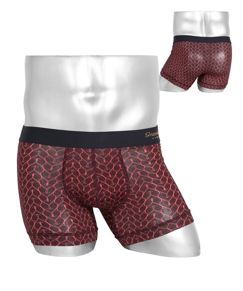 ハートブラウンピンク