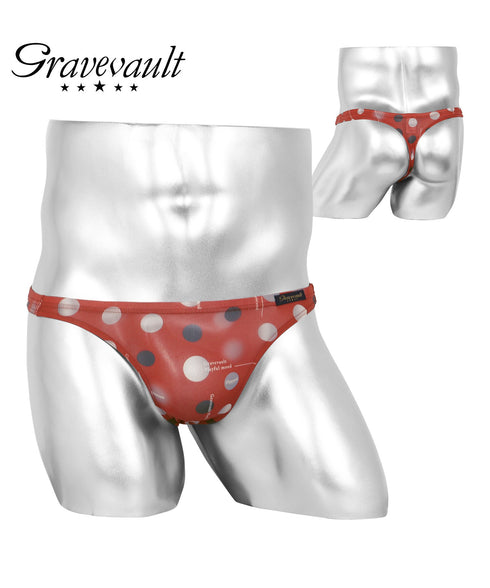 グレイブボールト Gravevault Vintage aloha Playful mood dry leaves camouflage メンズ Tバック 【メール便】