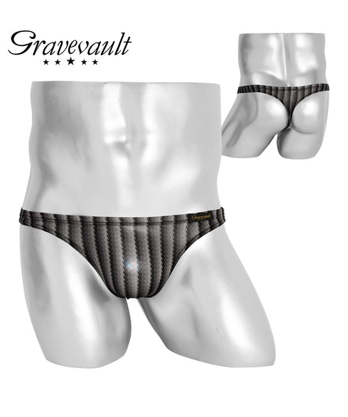 グレイブボールト Gravevault Vintage aloha Playful mood dry leaves camouflage メンズ Tバック 【メール便】