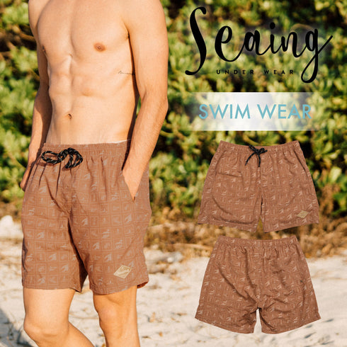 シーング Seaing CLASSIC RESORT メンズ サーフパンツ 【メール便】