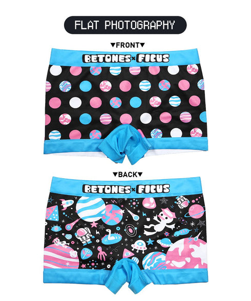 フィークス×ビトーンズ FICUS×BETONES DIVERSE WORLD メンズ ボクサーパンツ
