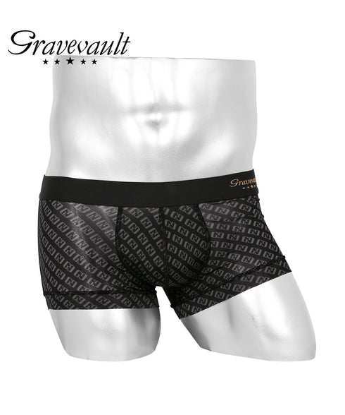 グレイブボールト Gravevault Logo type Botanical Plants Final trump card 千總 メンズ ローライズ ボクサーパンツ 【メール便】