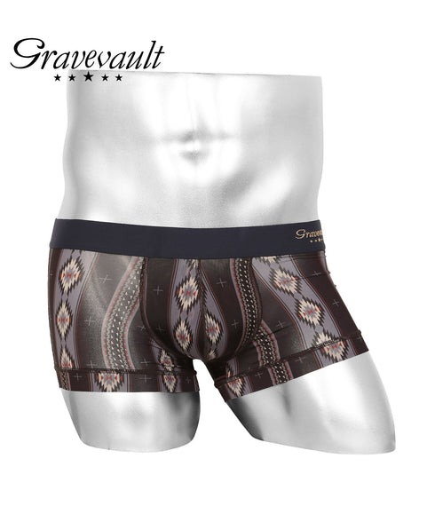 グレイブボールト Gravevault Logo type Botanical Plants Final trump card 千總 メンズ ローライズ ボクサーパンツ 【メール便】