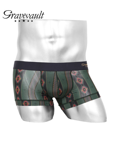 グレイブボールト Gravevault Logo type Botanical Plants Final trump card 千總 メンズ ローライズ ボクサーパンツ 【メール便】