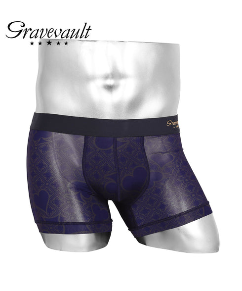 グレイブボールト Gravevault Logo type Final trump card Botanical Plants 千總 メンズ ショート ボクサーパンツ 【メール便】