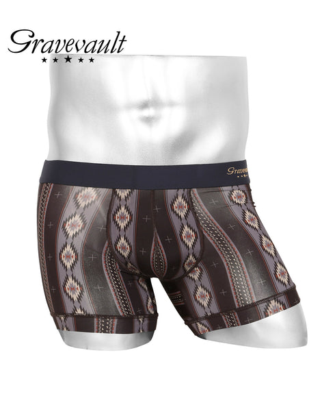 グレイブボールト Gravevault Logo type Final trump card Botanical Plants 千總 メンズ ショート ボクサーパンツ 【メール便】