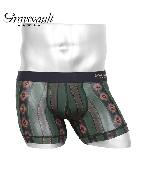 グレイブボールト Gravevault Logo type Final trump card Botanical Plants 千總 メンズ ショート ボクサーパンツ 【メール便】