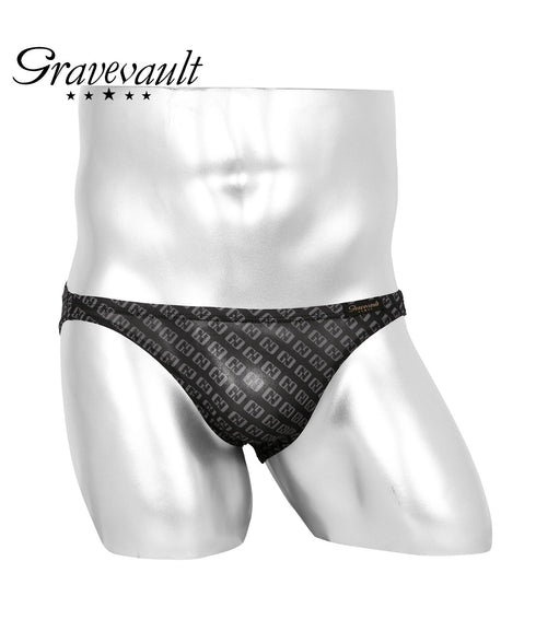 グレイブボールト Gravevault Logo type Final trump card Botanical Plants 千總 メンズ ビキニ 【メール便】
