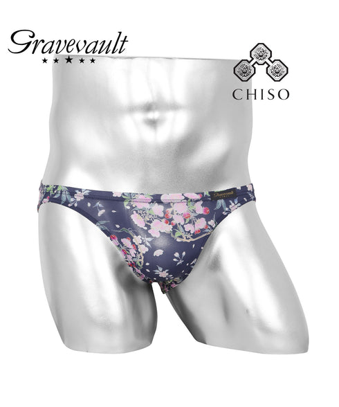 グレイブボールト Gravevault Logo type Final trump card Botanical Plants 千總 メンズ ビキニ 【メール便】