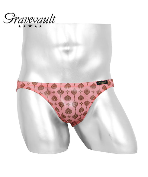 グレイブボールト Gravevault Logo type Final trump card Botanical Plants 千總 メンズ ビキニ 【メール便】