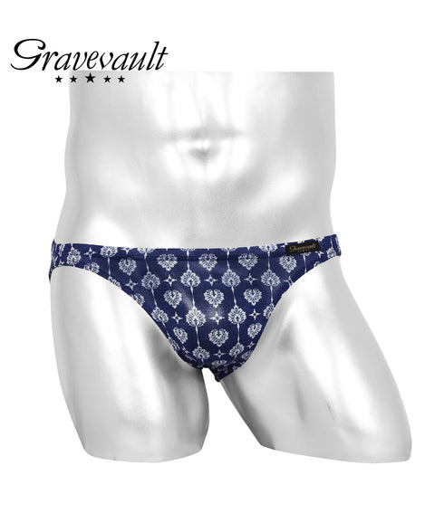 グレイブボールト Gravevault Logo type Final trump card Botanical Plants 千總 メンズ ビキニ 【メール便】