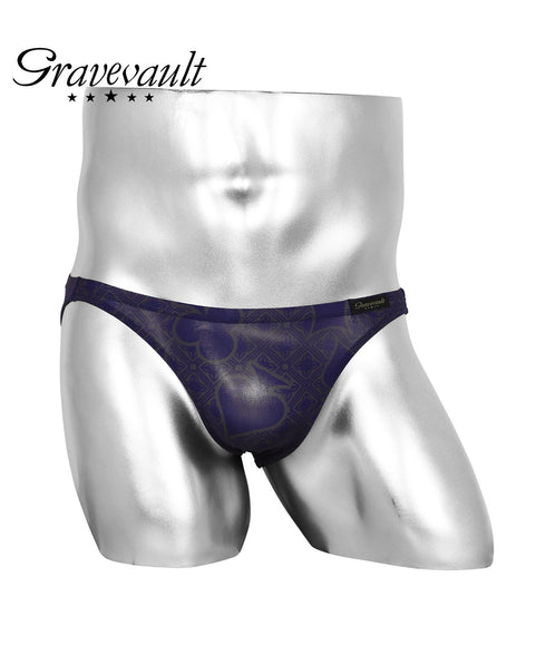 グレイブボールト Gravevault Logo type Final trump card Botanical Plants 千總 メンズ ビキニ 【メール便】