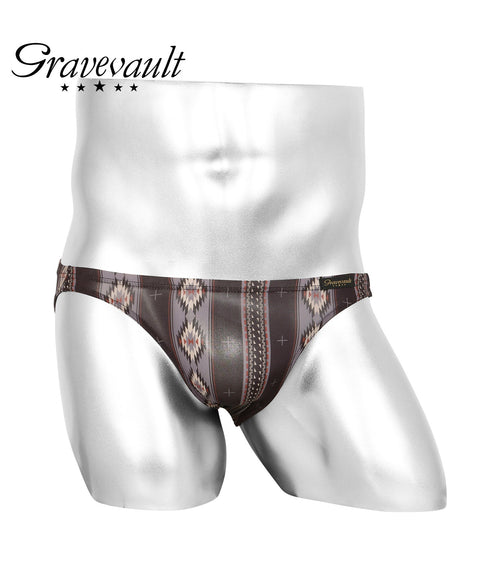 グレイブボールト Gravevault Logo type Final trump card Botanical Plants 千總 メンズ ビキニ 【メール便】