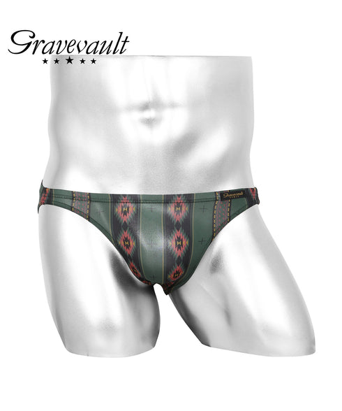 グレイブボールト Gravevault Logo type Final trump card Botanical Plants 千總 メンズ ビキニ 【メール便】