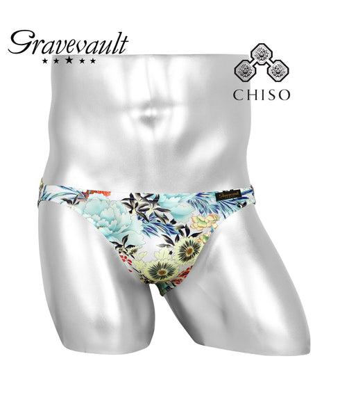 千總芙蓉百花グレー