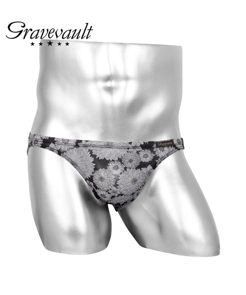 グレイブボールト Gravevault Logo type Final trump card Botanical Plants 千總 メンズ ビキニ 【メール便】